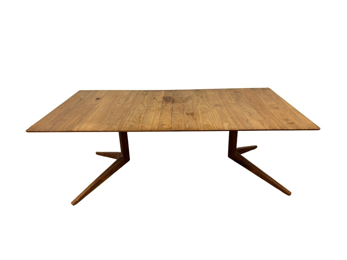 Design Within Reach Case Cross Extension Dining Table in Walnut