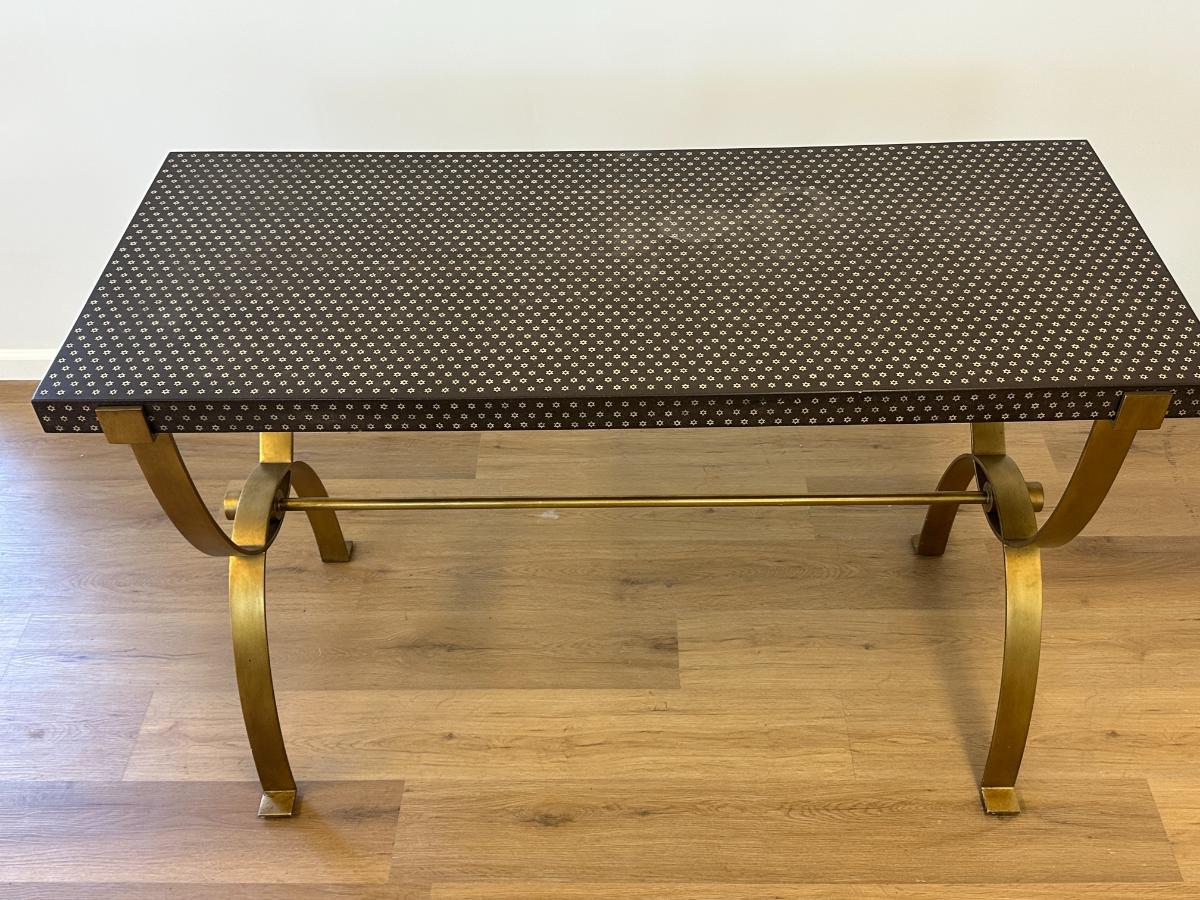 Hickory Chair Star Motif Console Table