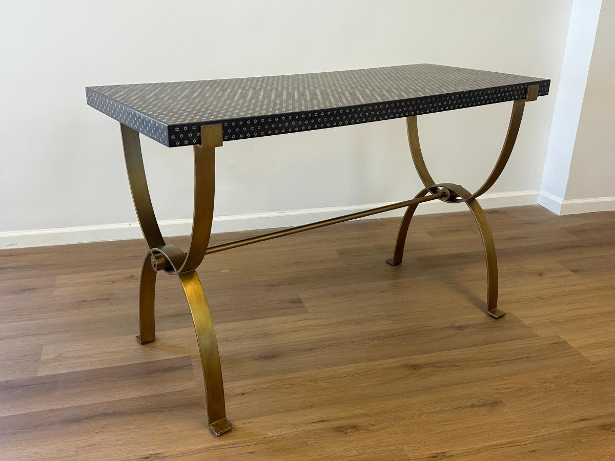 Hickory Chair Star Motif Console Table