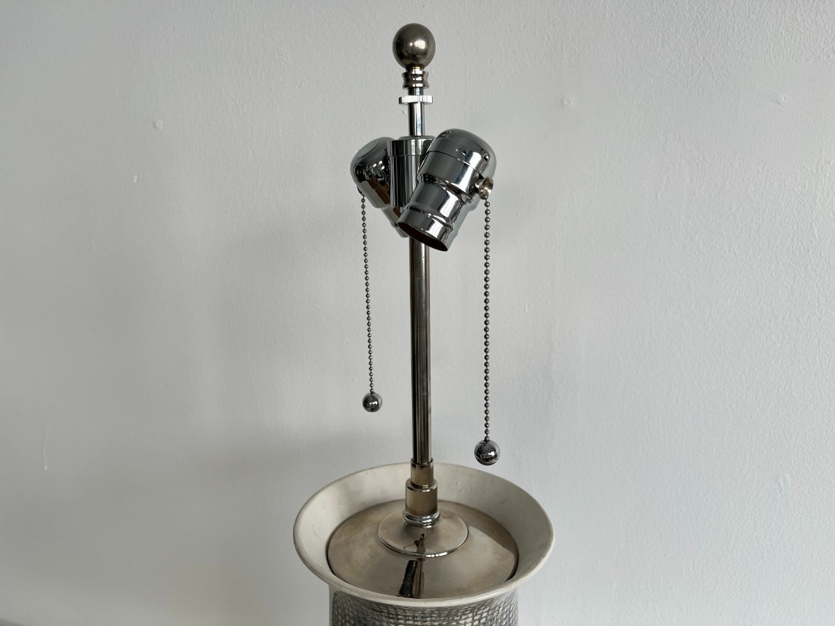 Christopher Spitzmiller Textured Pattern Prototype Table Lamp