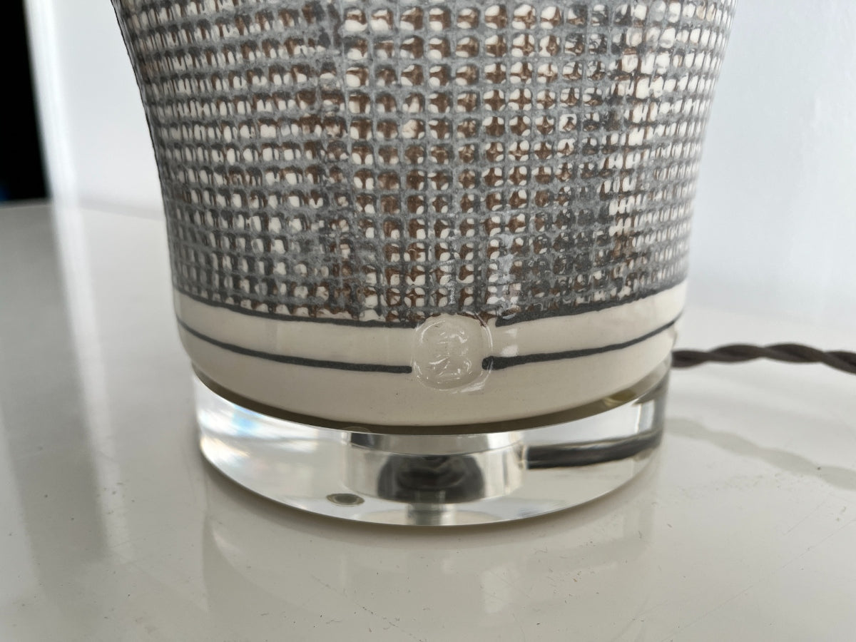 Christopher Spitzmiller Textured Pattern Prototype Table Lamp