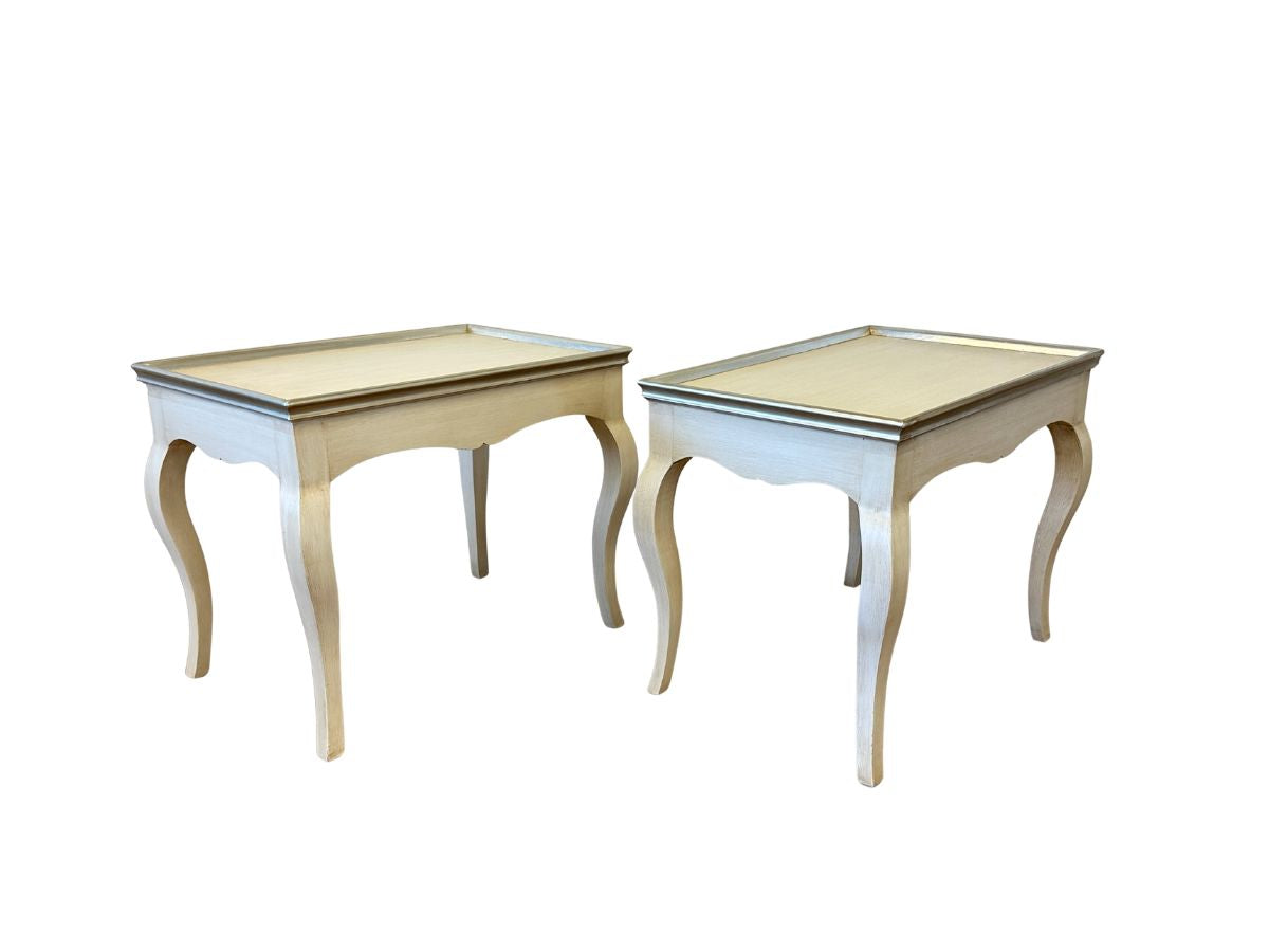 Louis XV Style Side Tables by Briger Design NYC, Pair