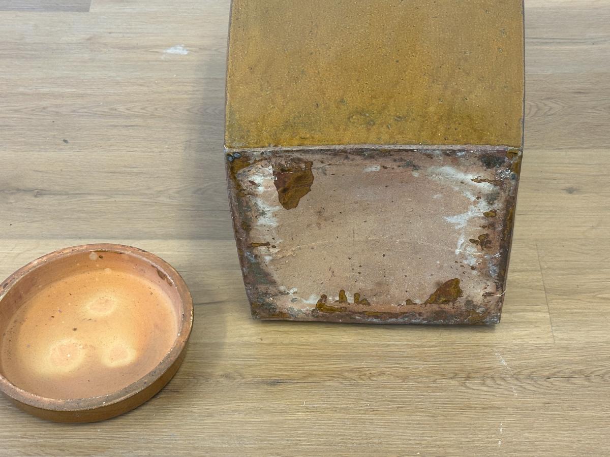 Large Glazed Ceramic Urn