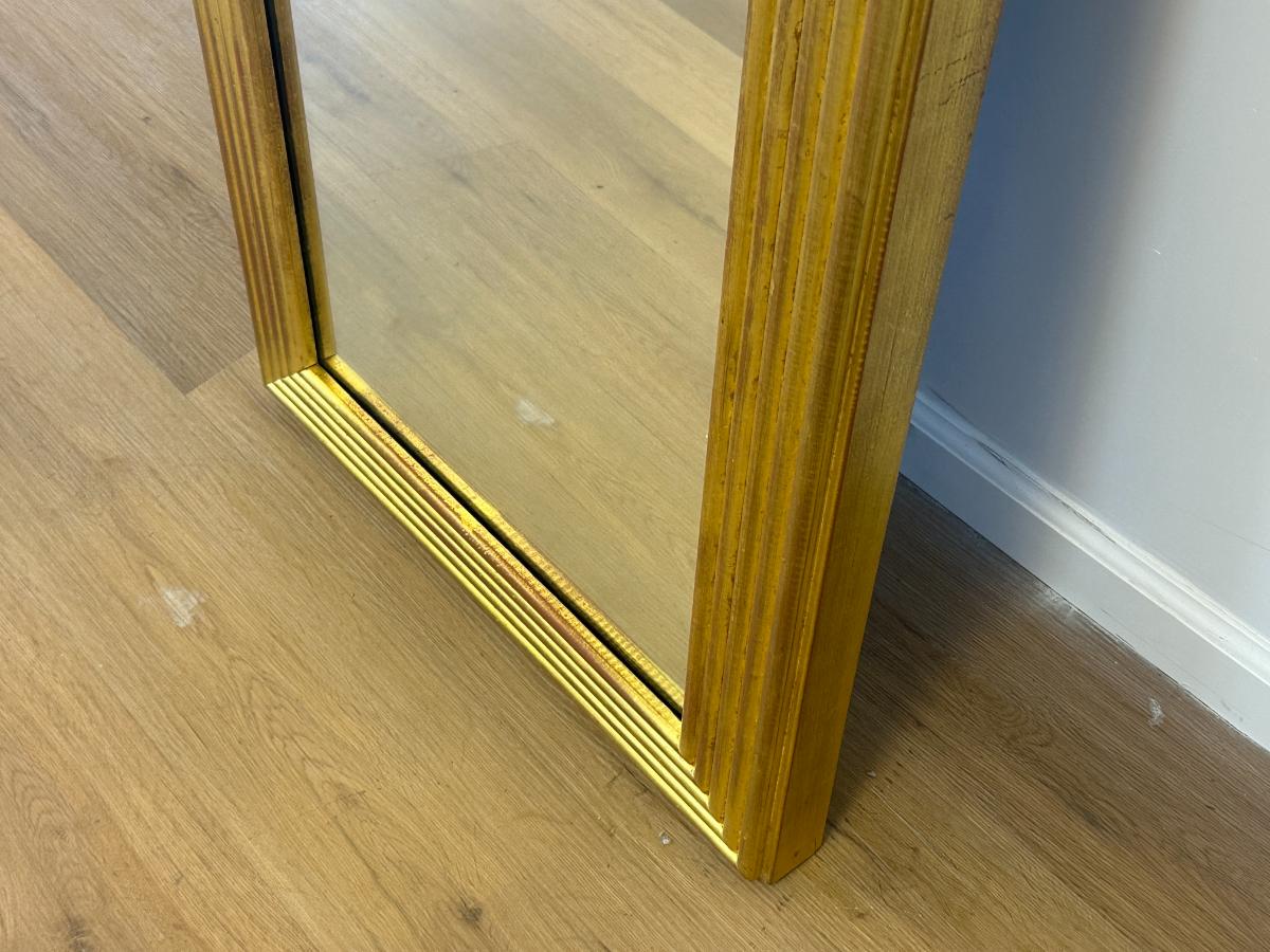 Custom Rectangular Giltwood Mirror