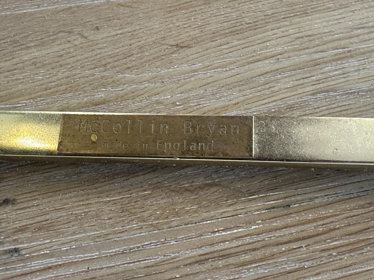 McCollin Bryan Tallis Table in Rose Quartz/Brass