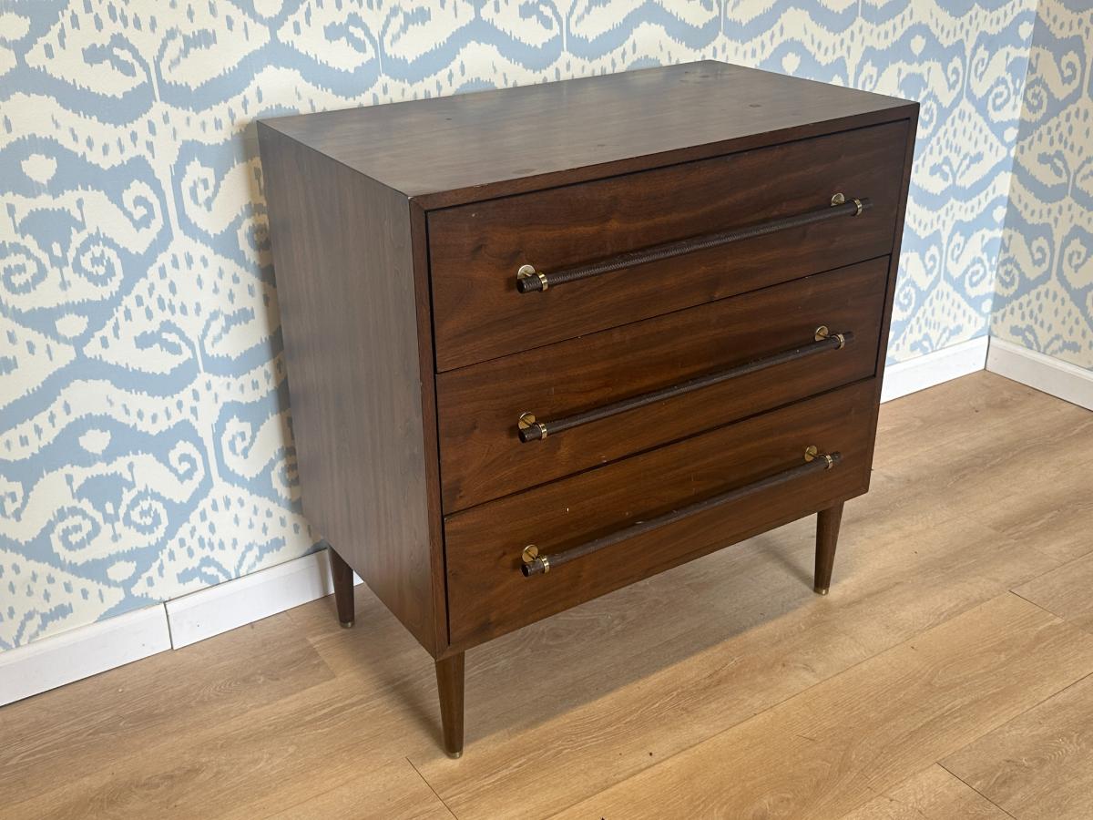West Elm Benson 3 Drawer Dresser or Side Table
