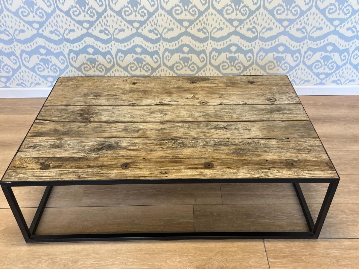 Reclaimed Wood Cocktail Table