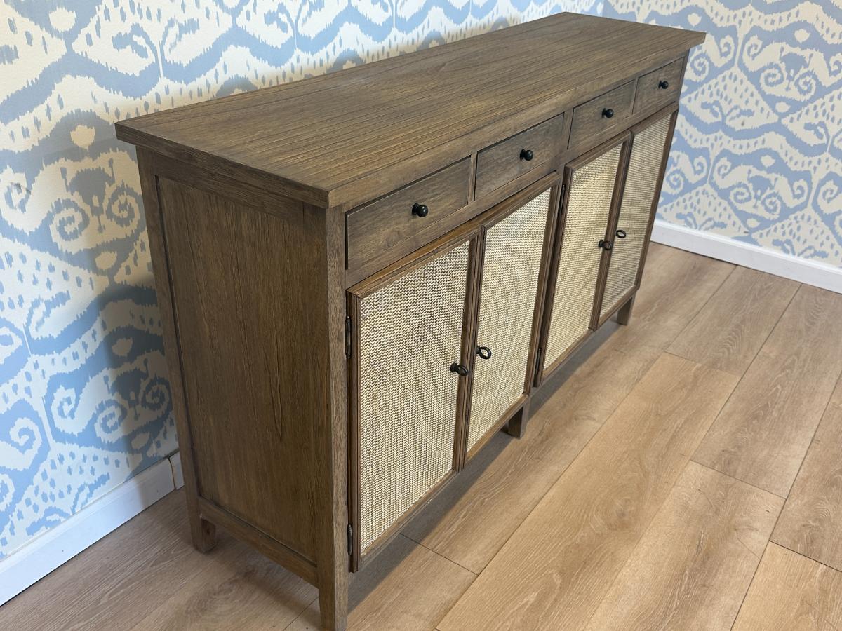 OKA Balabac Rattan Sideboard