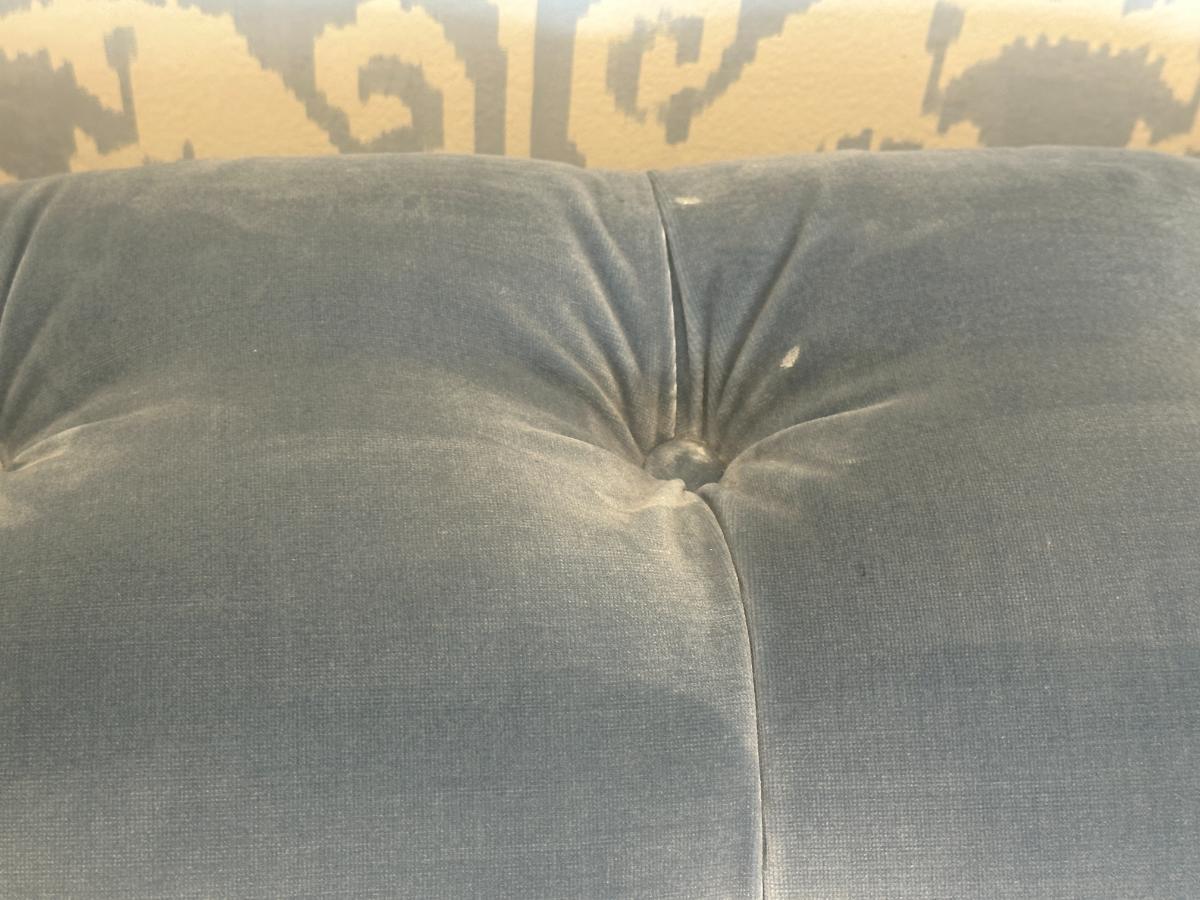 Wesley Hall McGee Sofa in Kravet Chessford Velvet, Wedgwood (2 of 2)