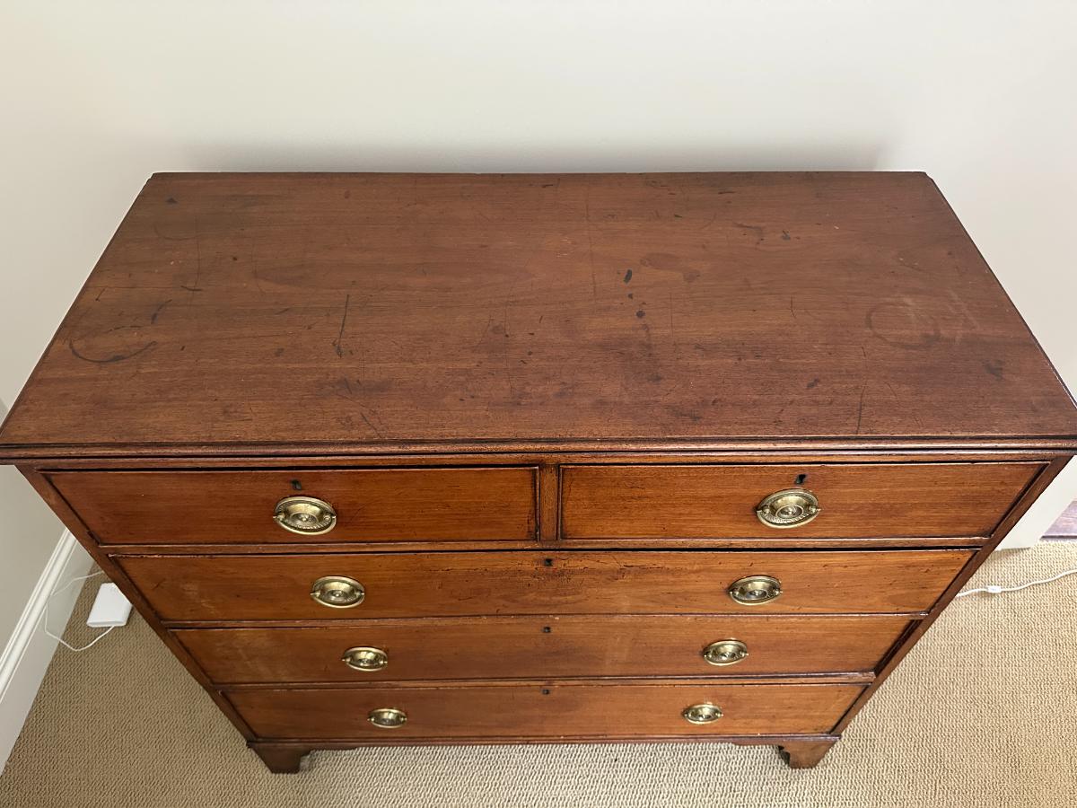 Antique Georgian Mahogany Chest of Drawers