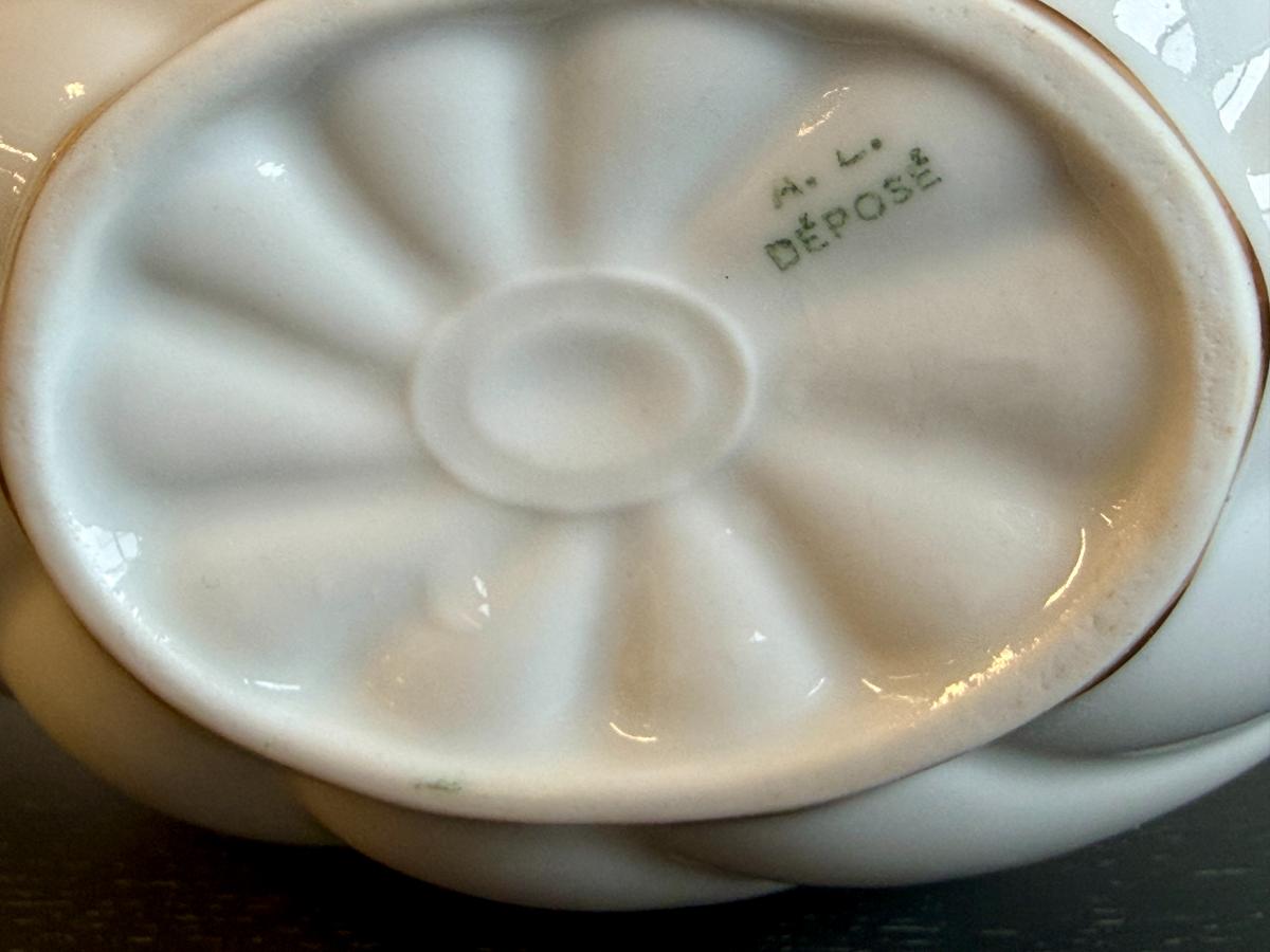 Antique Limoges Fish Plates and Serving Pieces, Set of 15