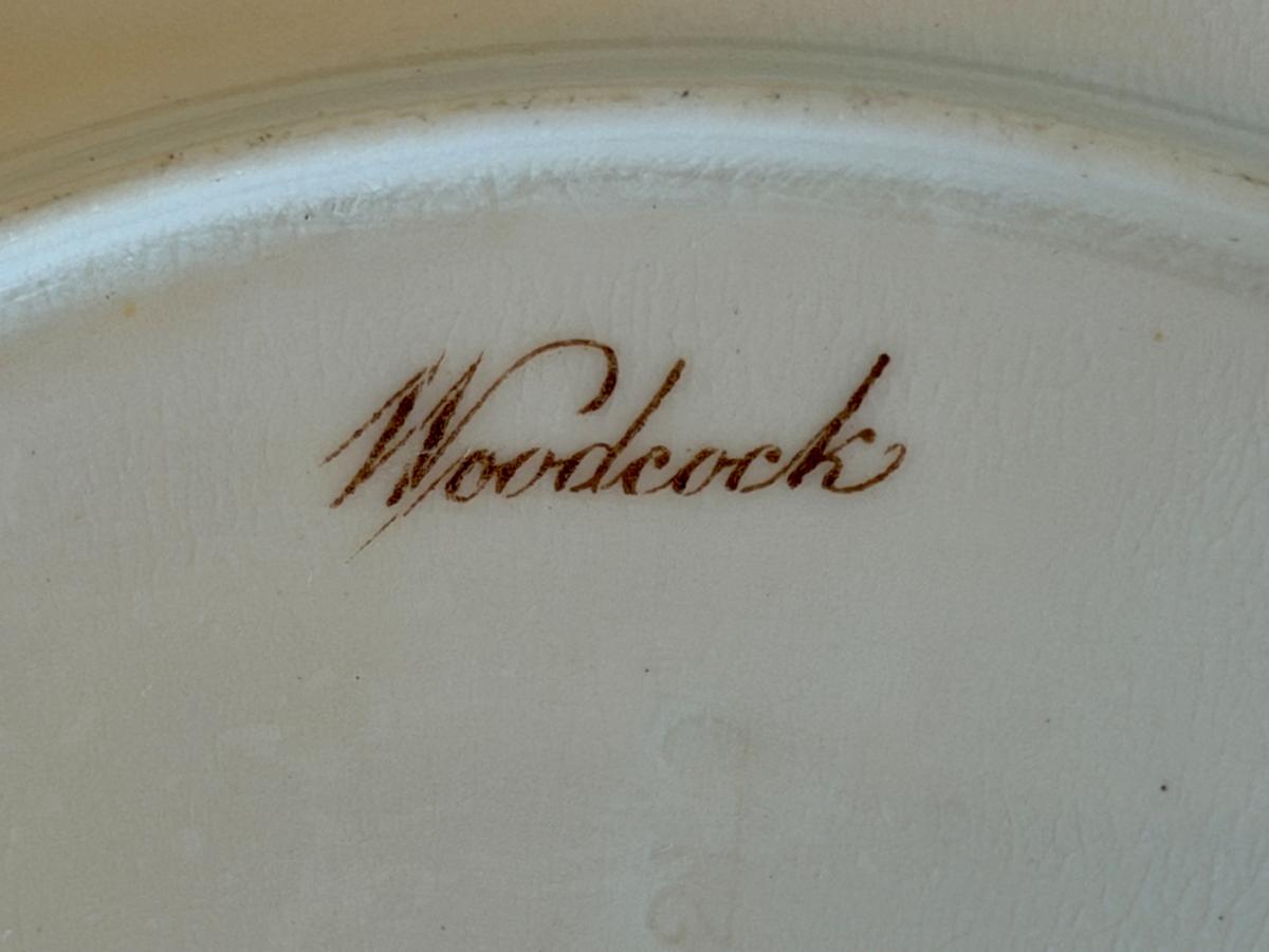 Limoges Hand Painted Cabinet Plates Made for Tiffany & Co. , Set of 4