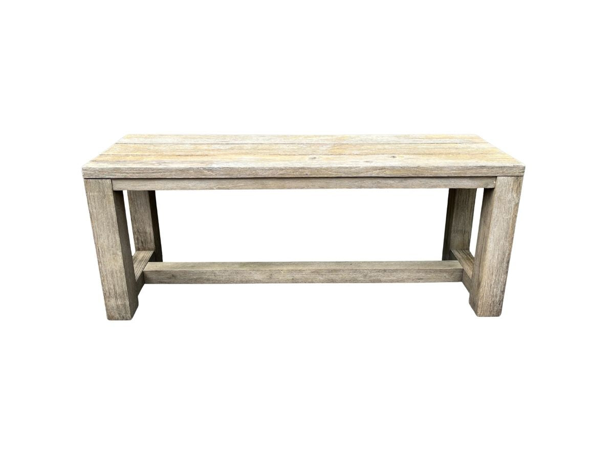 RH French Beam Console Table, 1 of 2