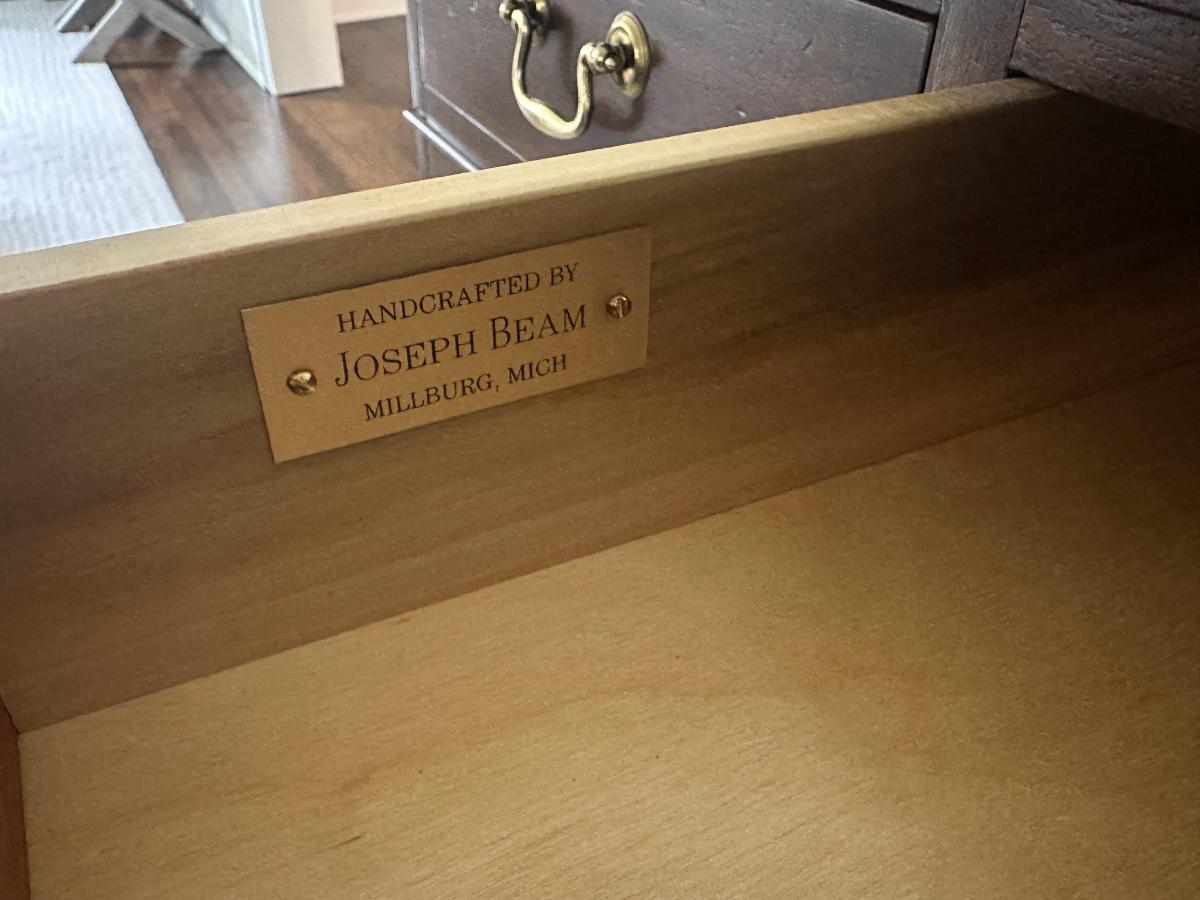 Joseph Beam Custom Designed Buffet with Hidden Storage