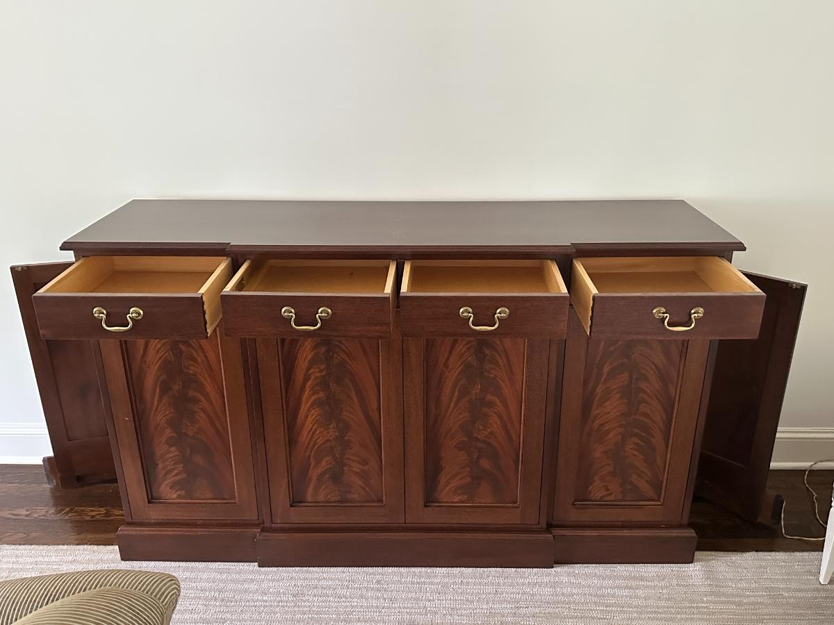 Joseph Beam Custom Designed Buffet with Hidden Storage