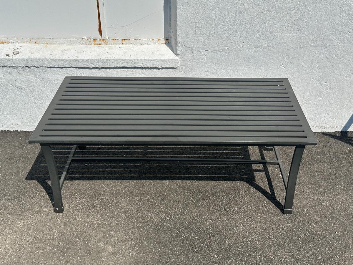 Restoration Hardware Carmel Outdoor Chairs with Cocktail Table, Set of 5 Pieces