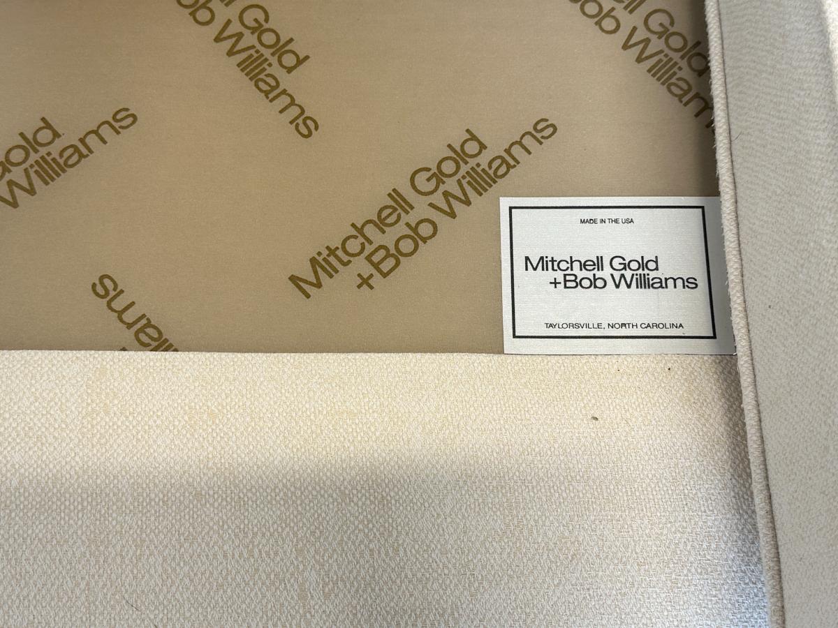 Mitchell Gold Bob Williams Ivory Sectional