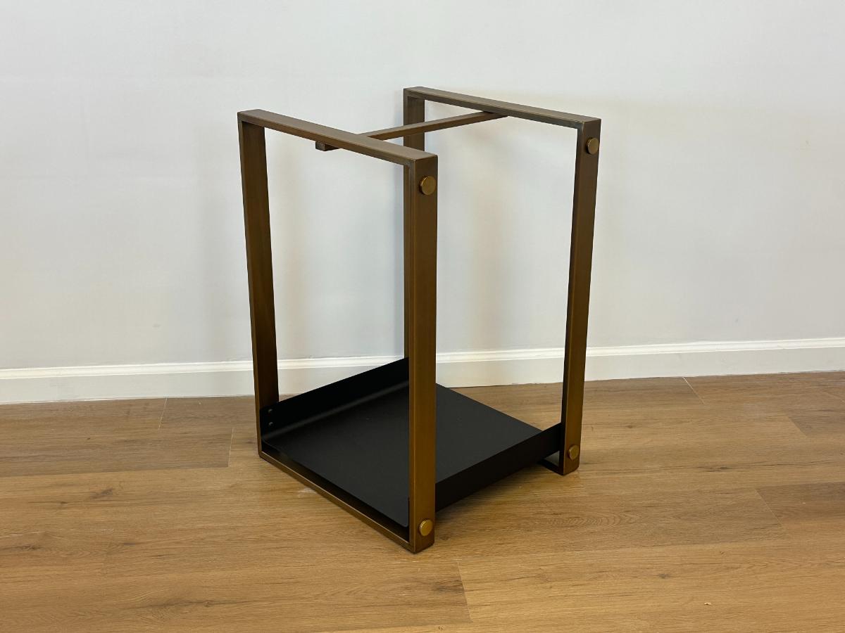 Modern Fireplace Log Holder