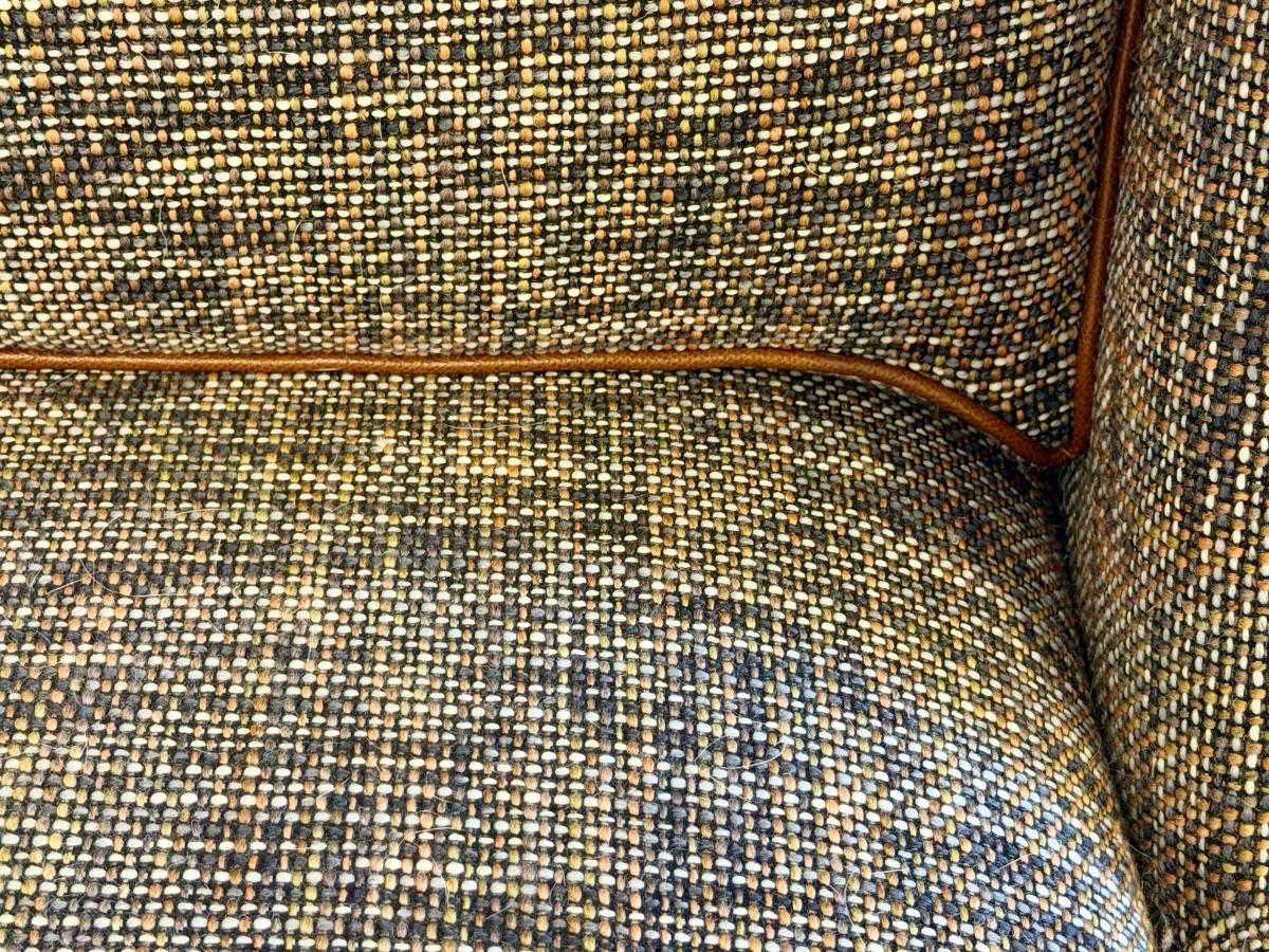 Charles Stewart “Norden” Chairs Upholstered in Zoffany Harlequin Fabric, Pair