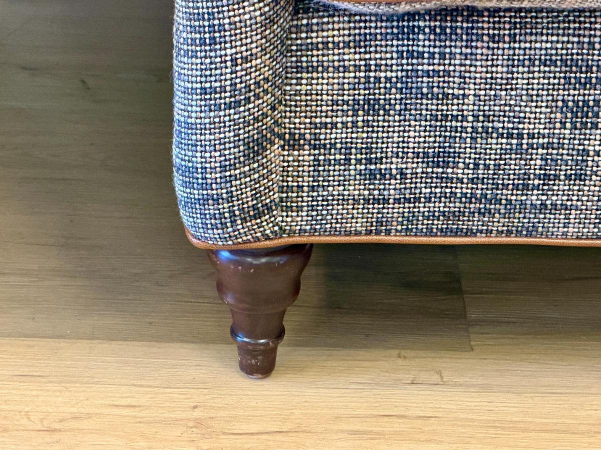 Charles Stewart “Norden” Chairs Upholstered in Zoffany Harlequin Fabric, Pair