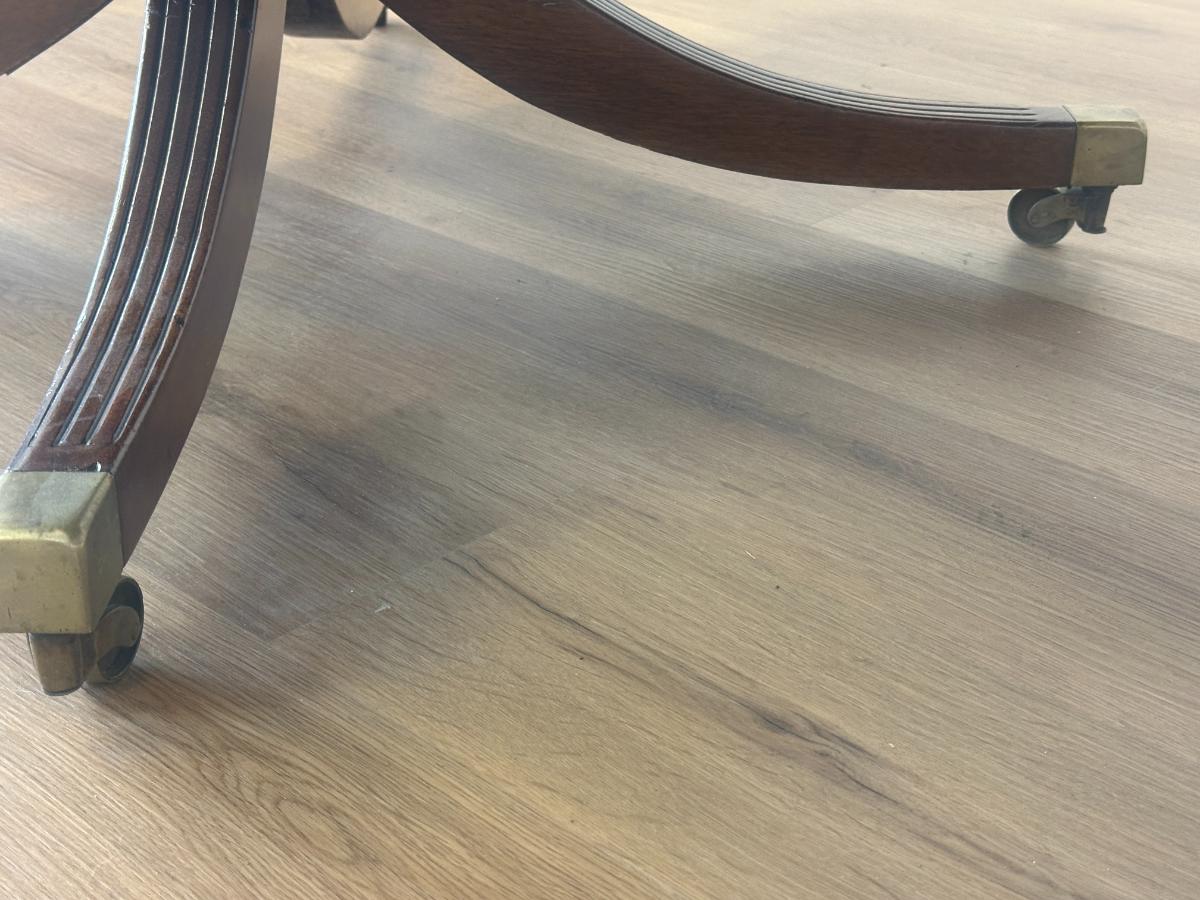 Antique Mahogany Double Pedestal Dining Table