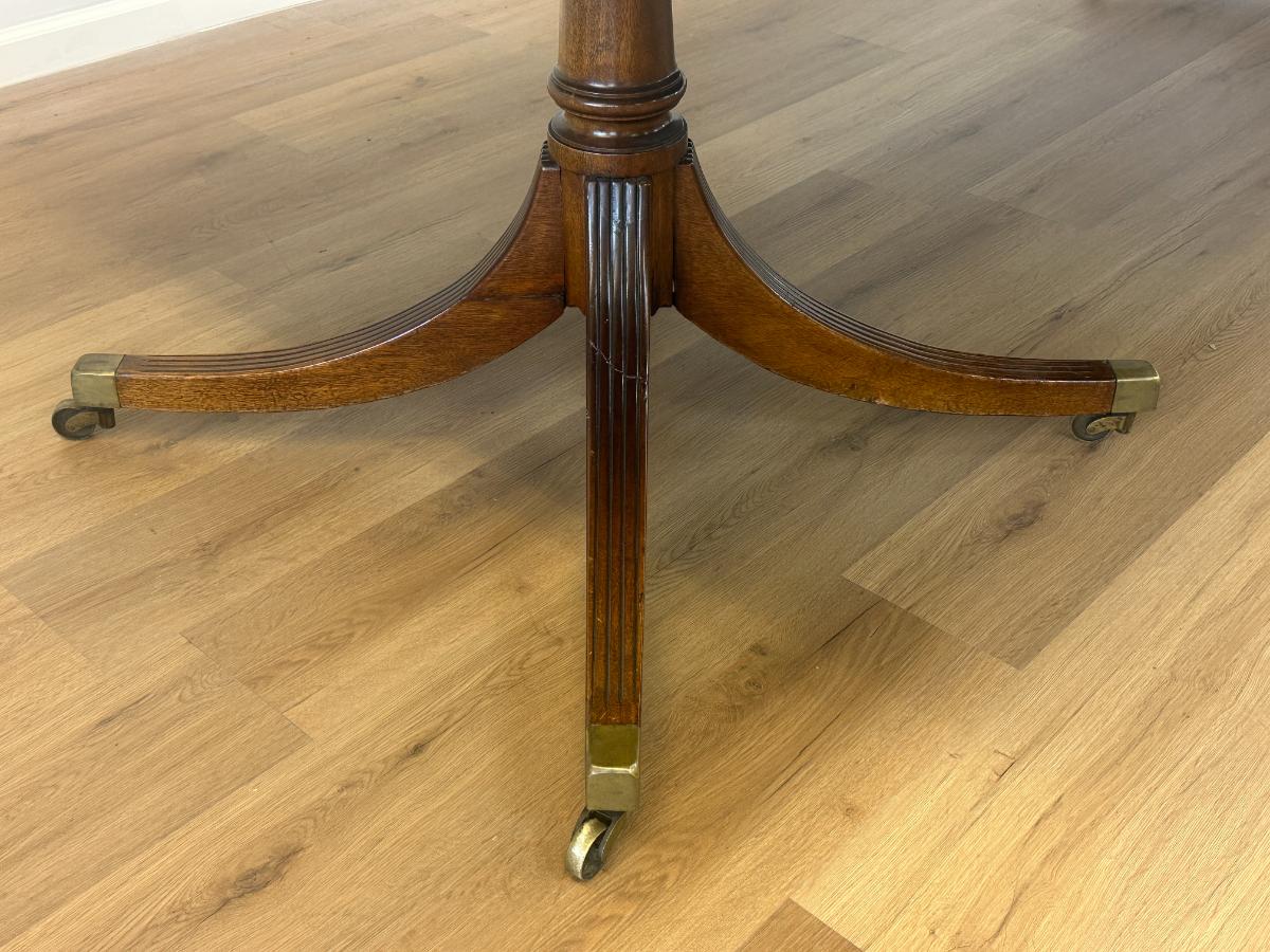 Antique Mahogany Double Pedestal Dining Table