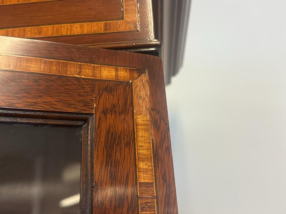 Antique English Sheraton Style Secretary, Circa 1900