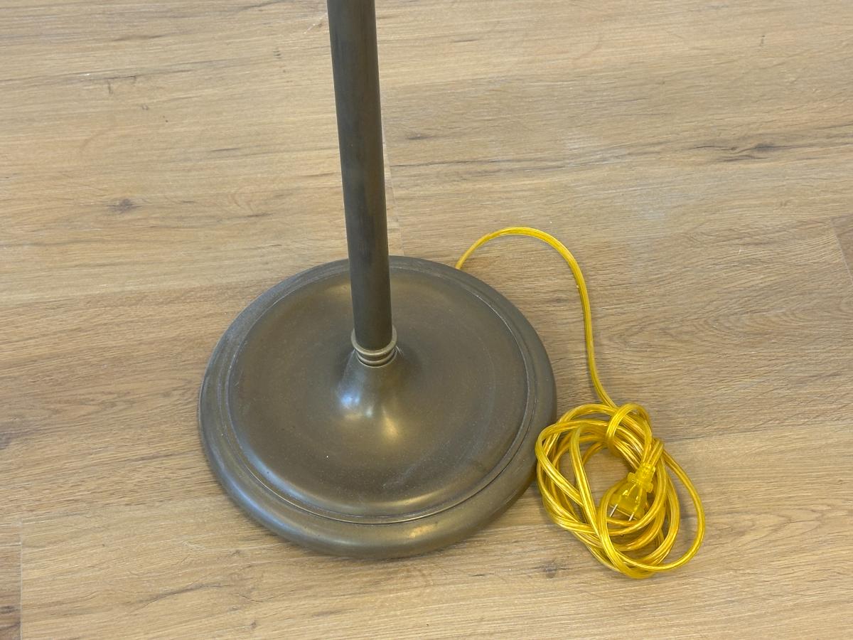 Brass Swing Arm Floor Lamp from Gracious Home