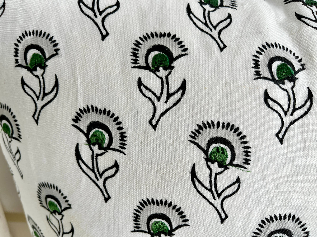 Serena & Lily Floral Pillows, Pair