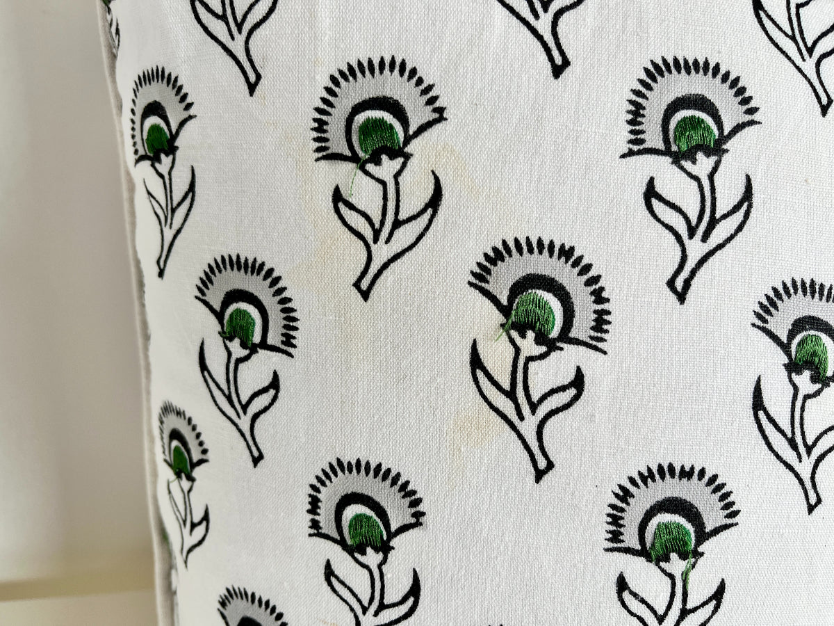 Serena & Lily Floral Pillows, Pair