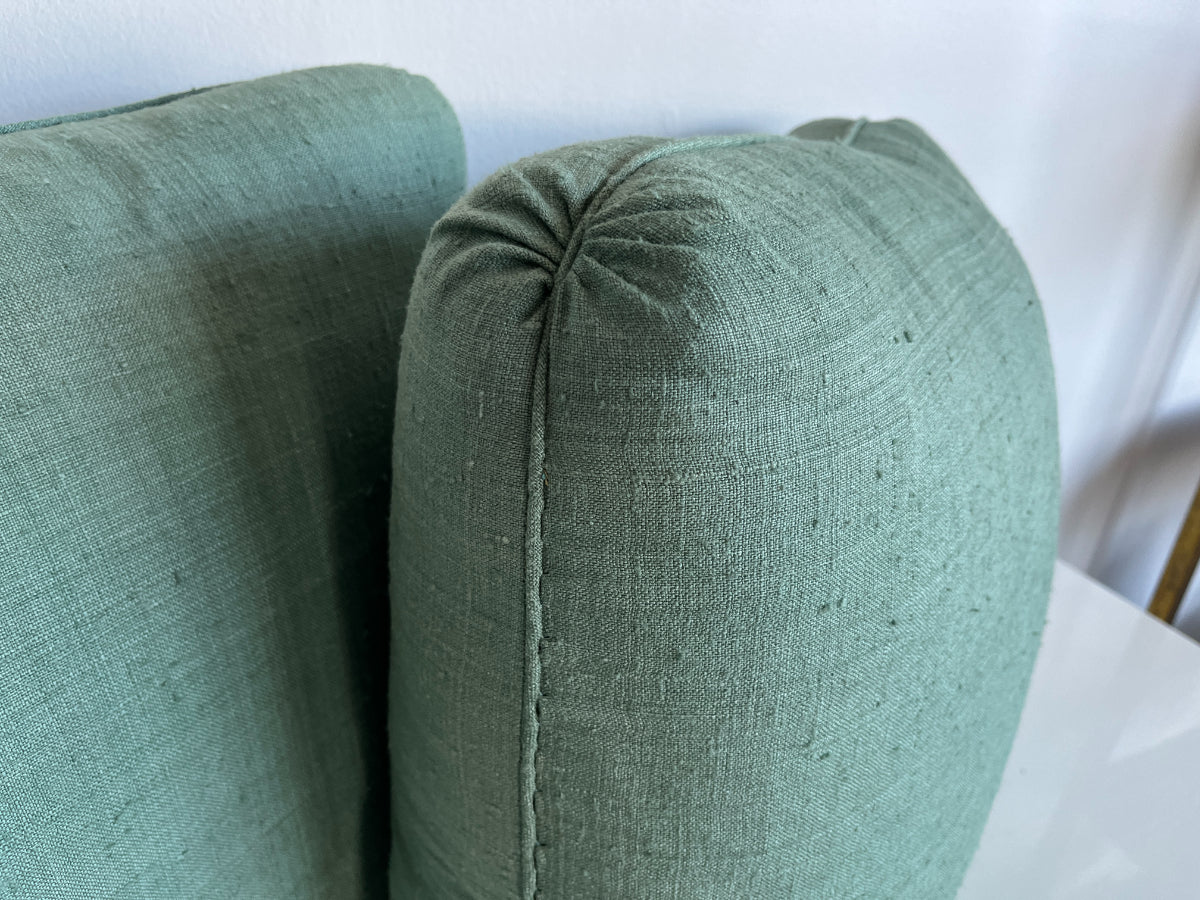 Forest Green Pillows, Pair