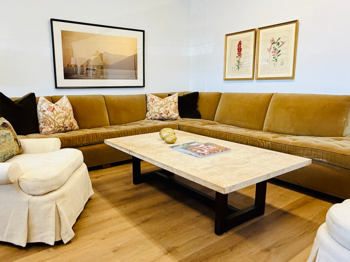 Bespoke Anthony Lawrence Belfair Custom Mohair Sectional
