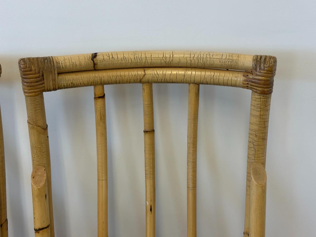 Vintage Florida Flip Top Game Table and Set of Four Chairs