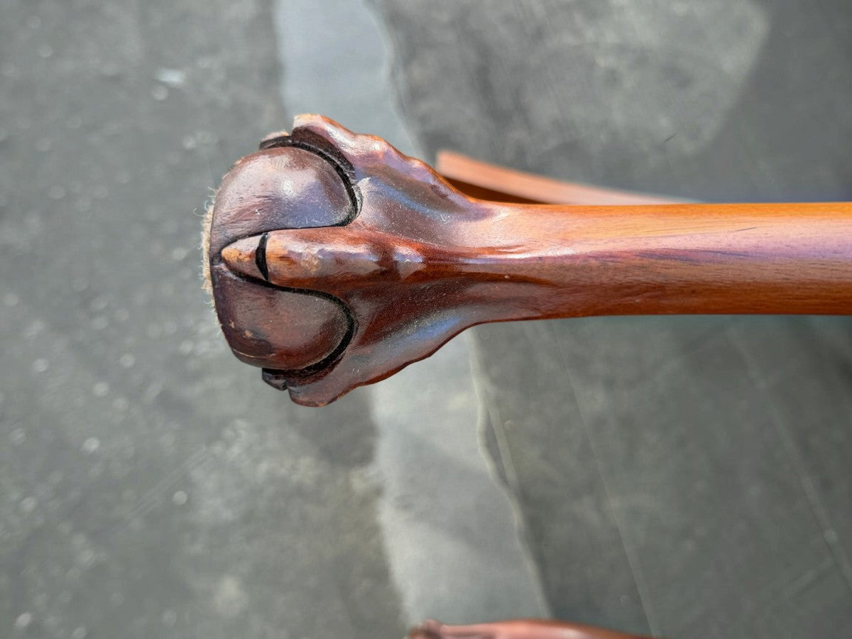 Mahogany Chippendale Style Dining Chairs, Set of Ten