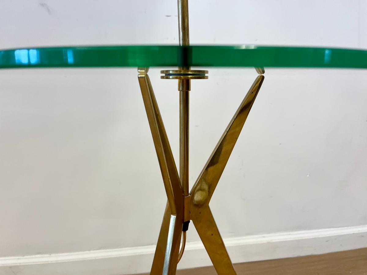 Vaughan Ellington Brass Floor Lamp