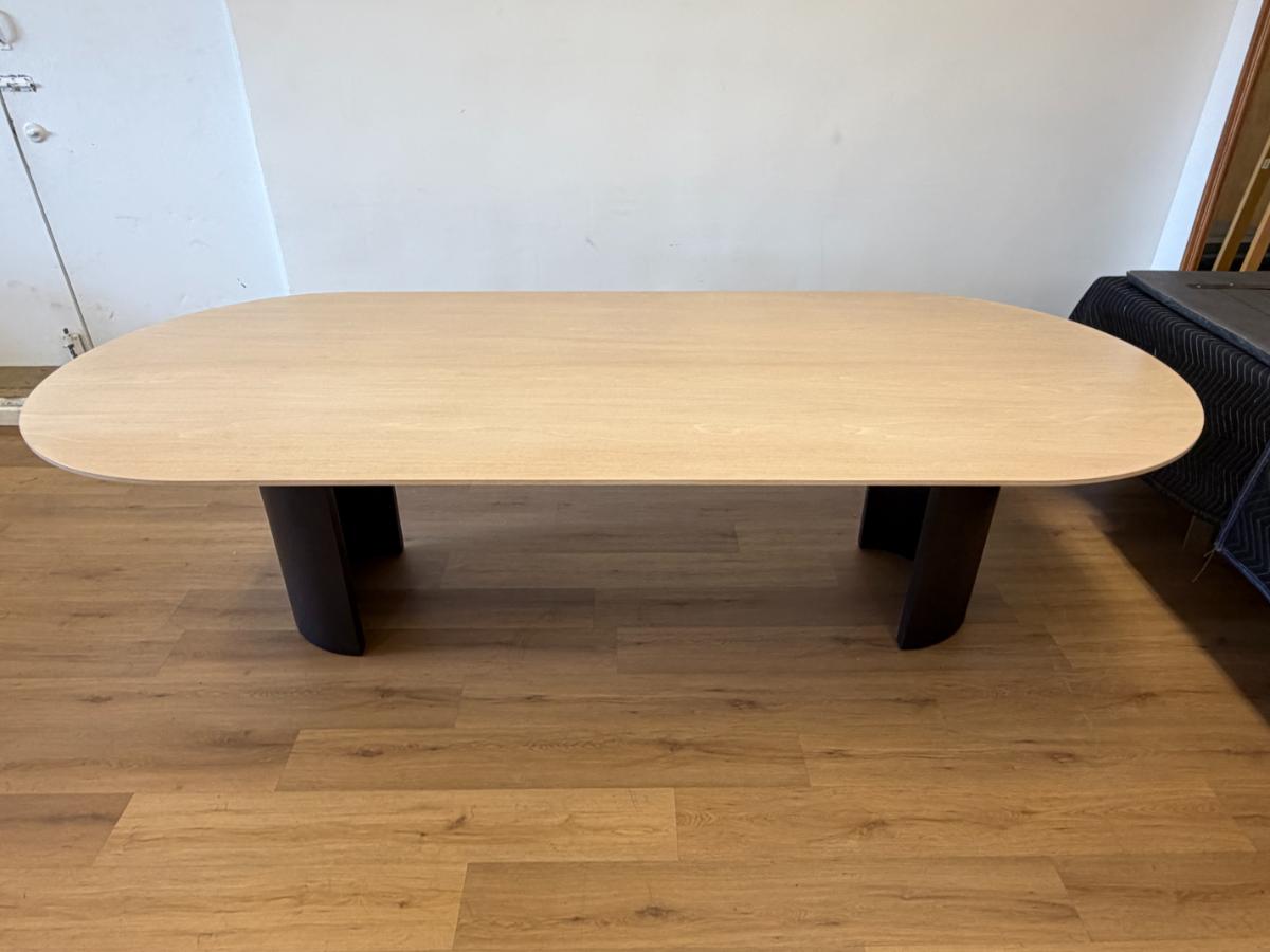 “Cecil” Racetrack Dining Table designed by Bradley USA