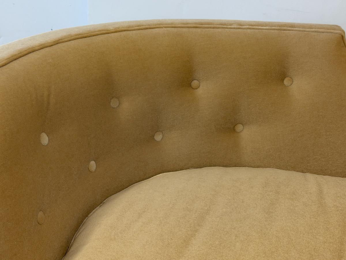 CR Laine Gigi Sofa in Silk Mohair