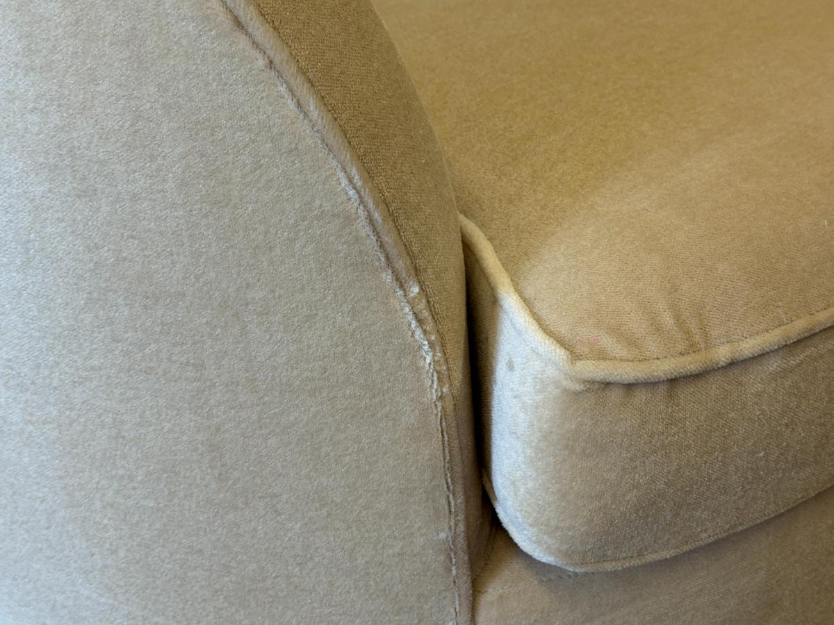 CR Laine Gigi Sofa in Silk Mohair