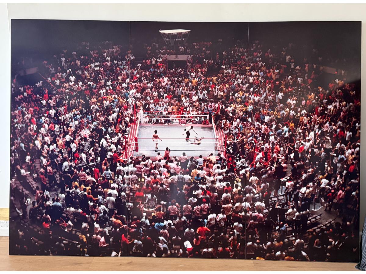 Custom Muhammad Ali vs. Cleveland Williams (Aerial) by Neil Leifer