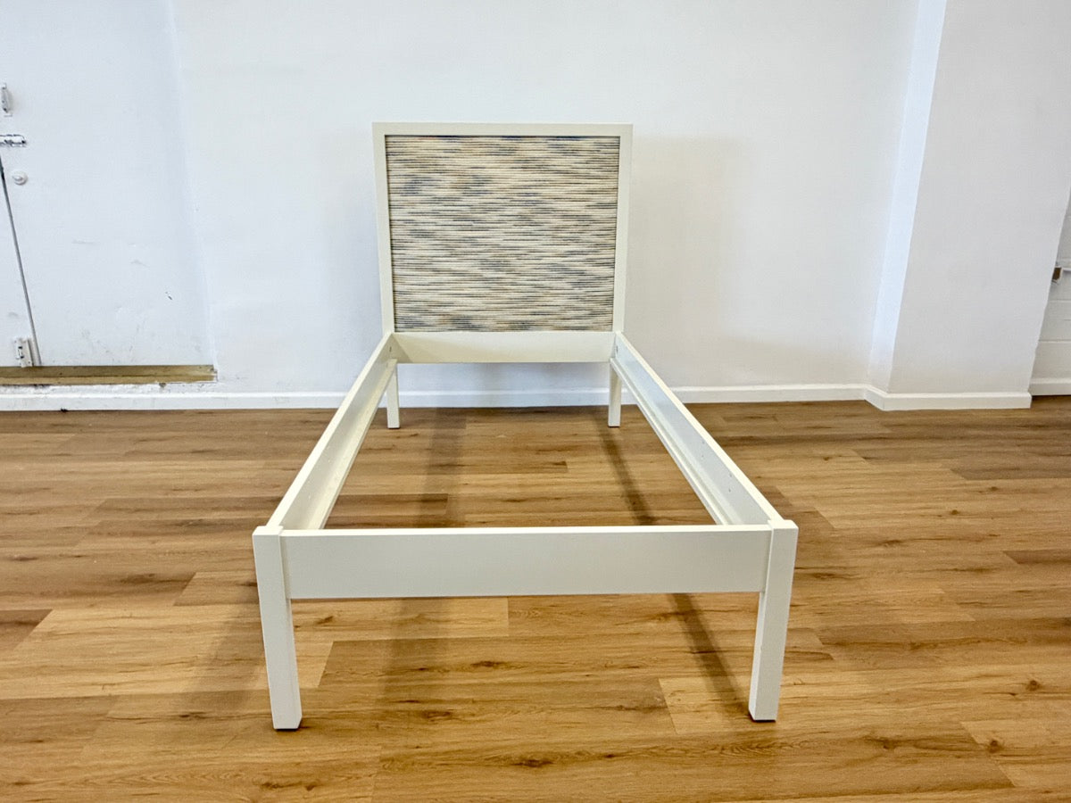 Duc Duc Blue Tweed Twin Bed