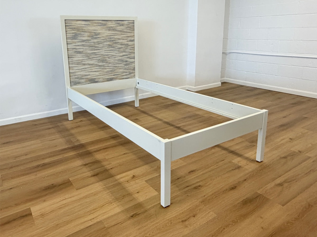 Duc Duc Blue Tweed Twin Bed