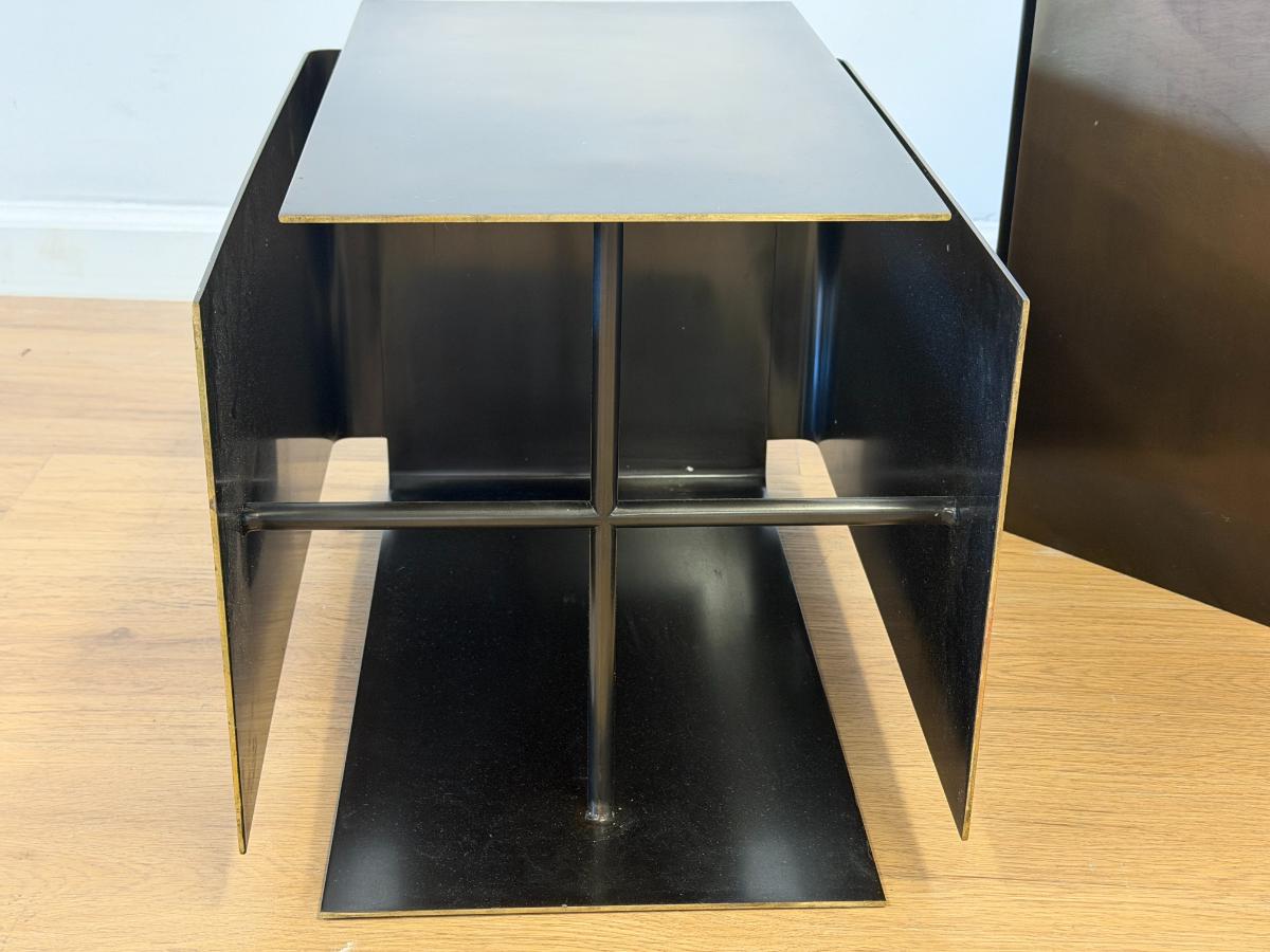 Bronze Sculptural Accent Tables, Pair