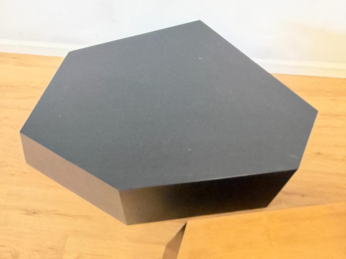 Arteriors Home Chaka Wood Ebony Gold Coffee Table