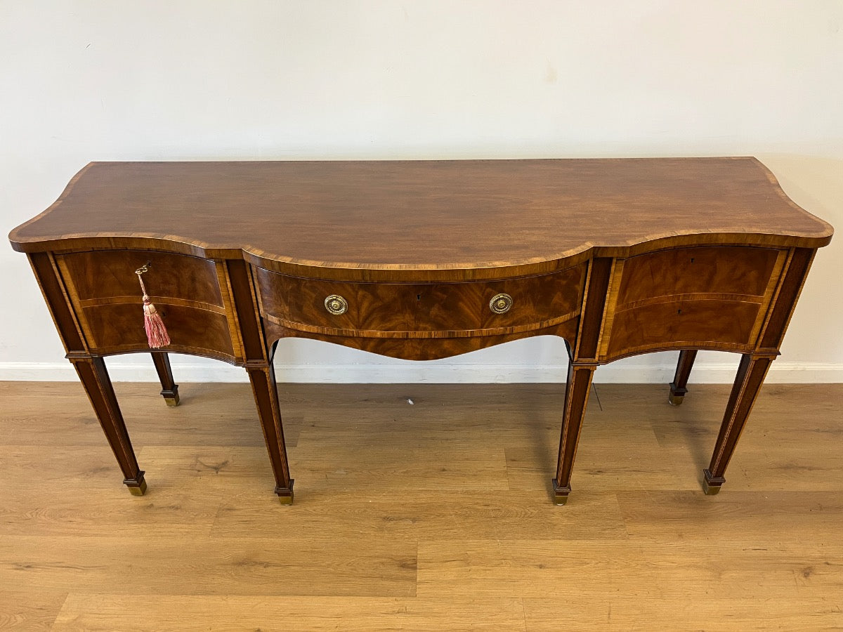 Baker Furniture Sheraton Style Mahogany Sideboard