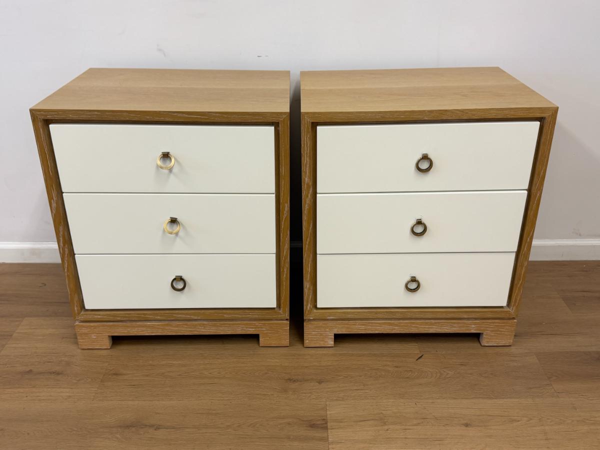Villa & House Berkeley Side Tables, Pair