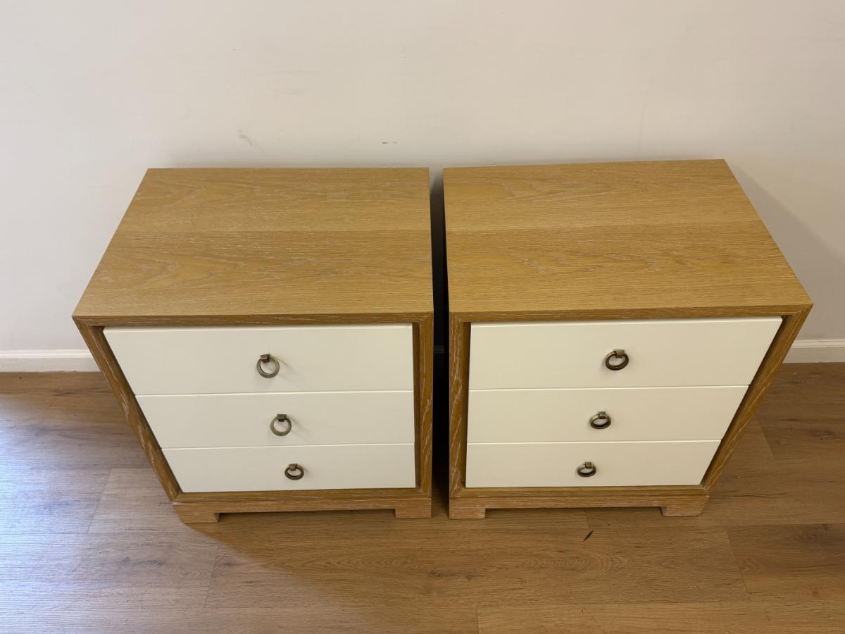 Villa & House Berkeley Side Tables, Pair