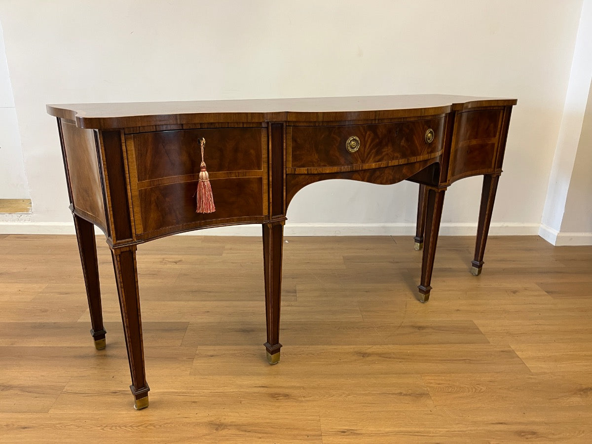 Baker Furniture Sheraton Style Mahogany Sideboard