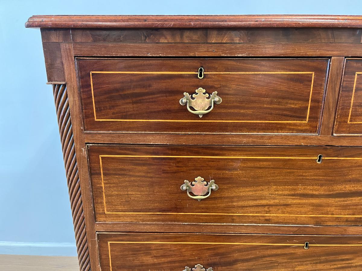 Antique Georgian Style Mahogany Chest