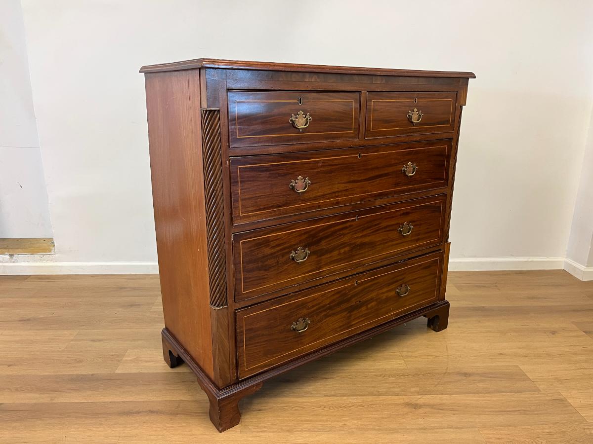 Antique Georgian Style Mahogany Chest