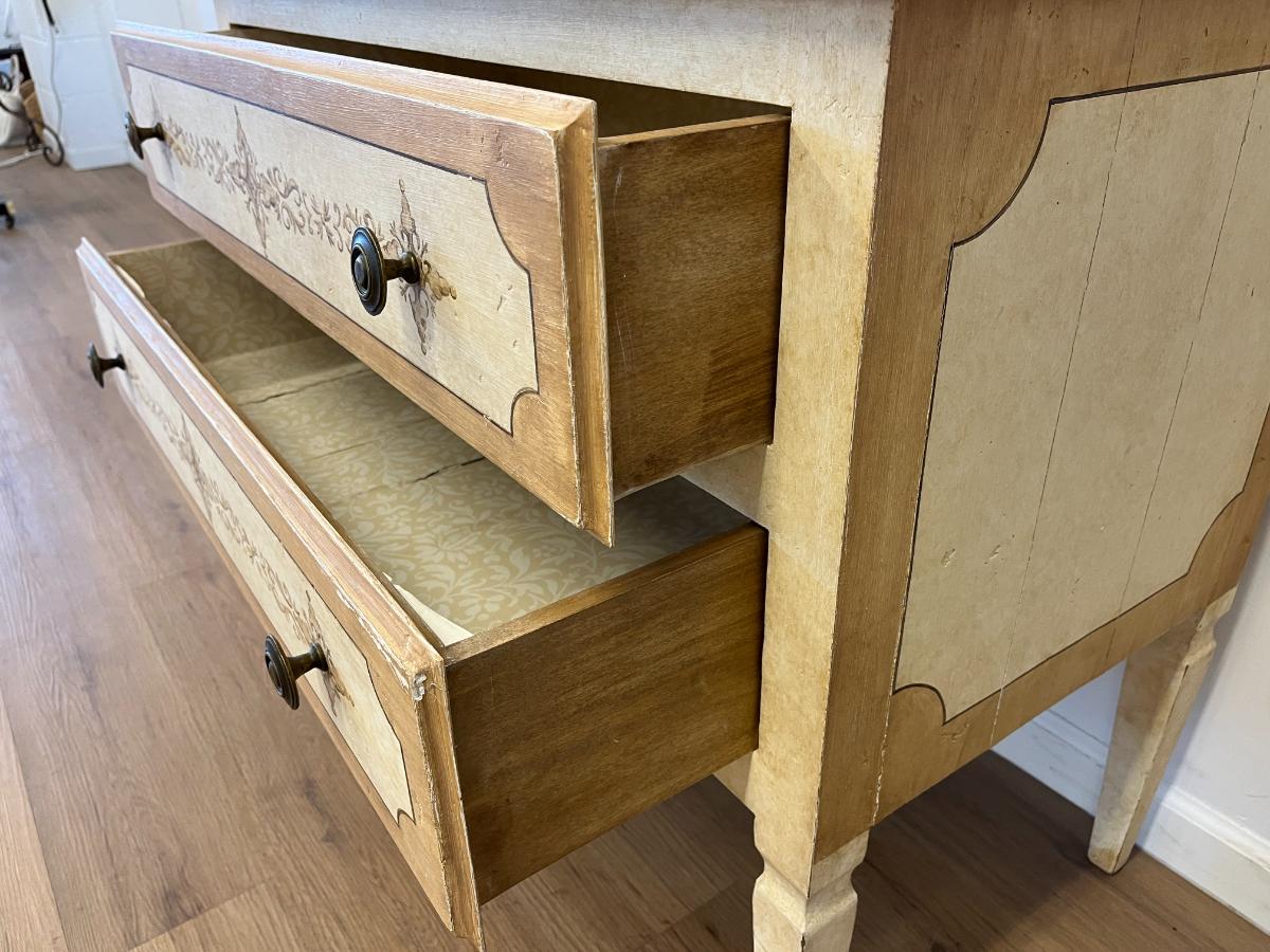 Niermann Weeks Painted Two Drawer Chest